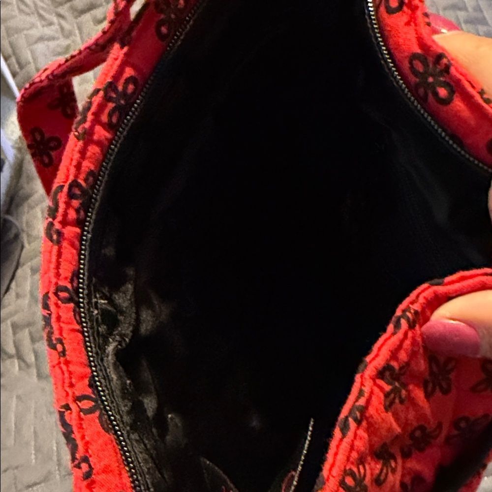 Texas Tech Red Patterned Crossbody Bag - Picture 6 of 8